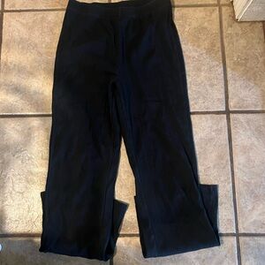 Aero flare no drawstring yoga pants black